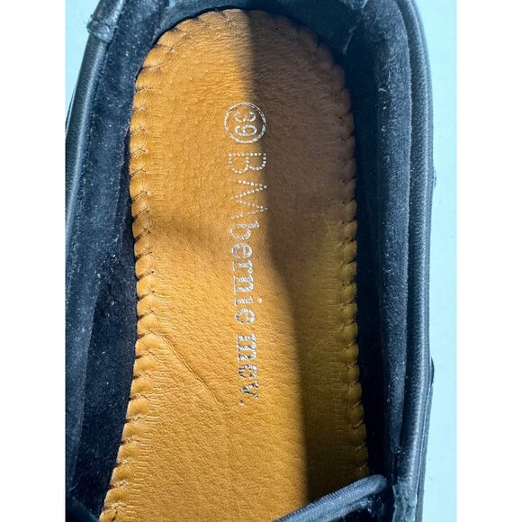 Bernie Mev mens shoes 39 Black Lace Up Comfort loafers - Picture 5 of 16